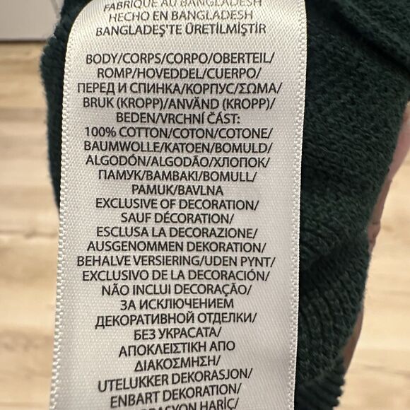 Polo by Ralph Lauren Men 2XLT Sweater 1/4 Zip Knit Long Sleeve Dark Green - Picture 6 of 9